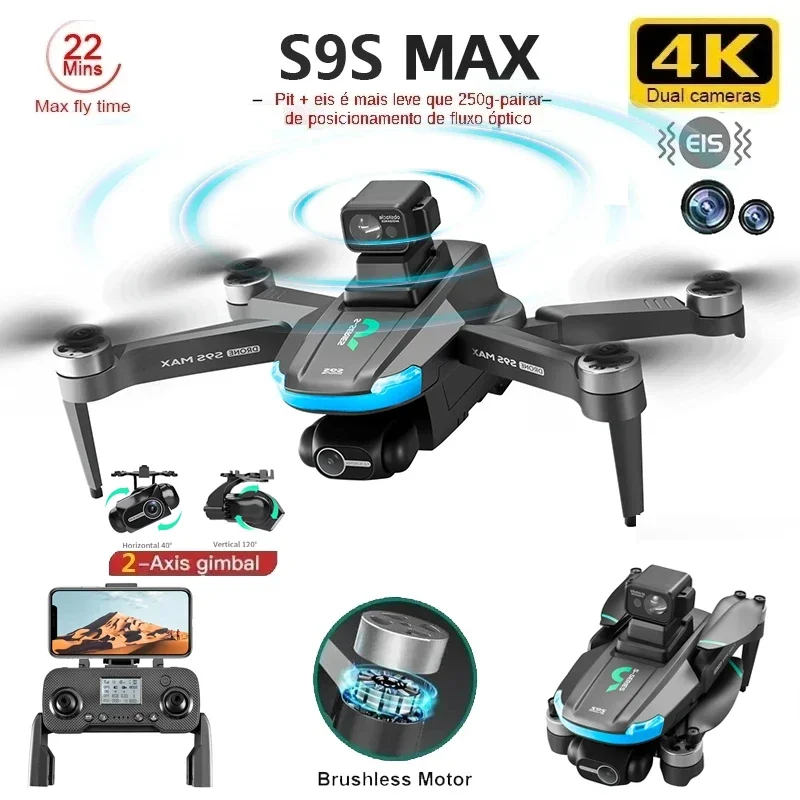 NOWOŚĆ S9S MAX MINI Drone 4K 2 – Drone Controller Screen recenzja i cena