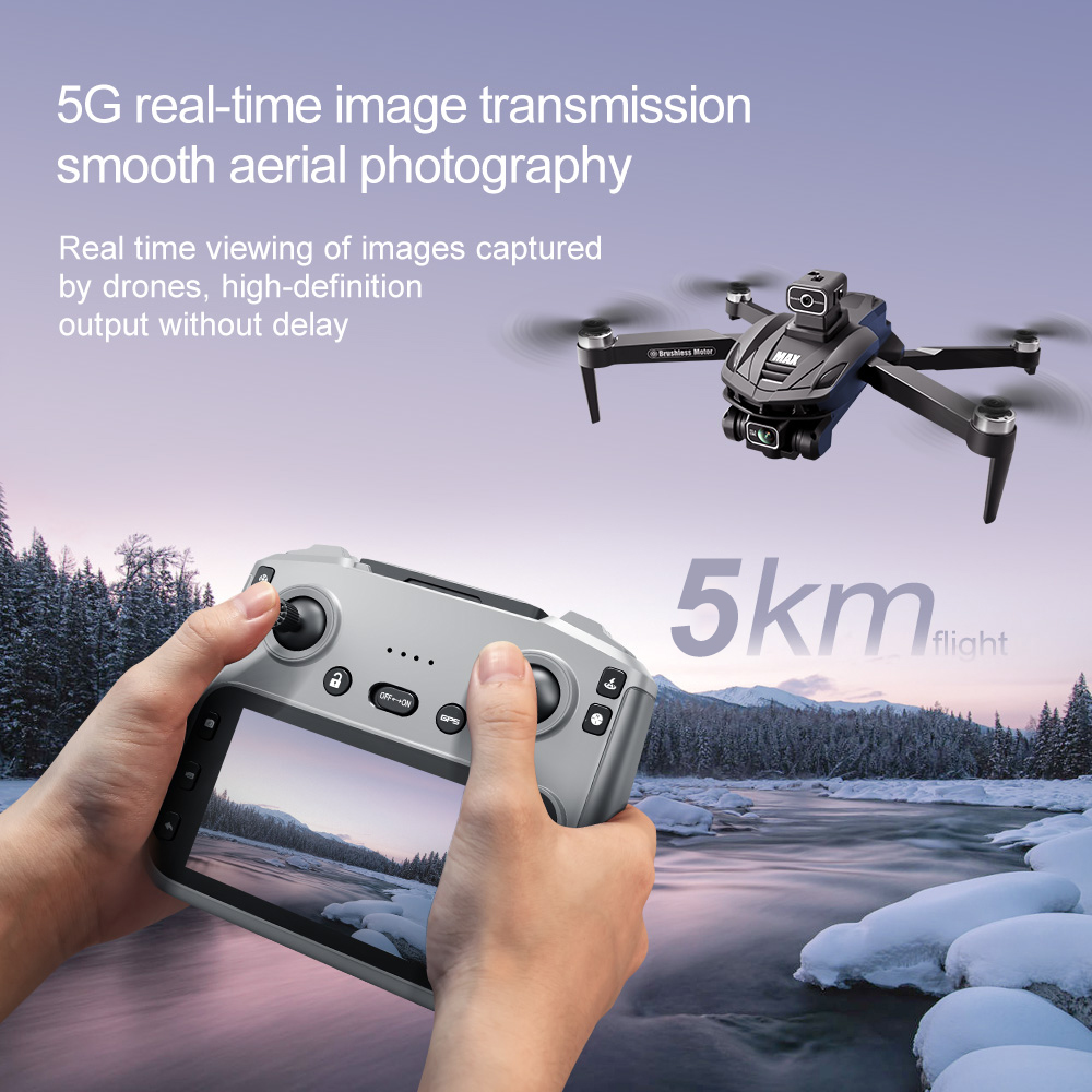 V168 PRO Max GPS Drone 8K Prof – Drone Controller Screen recenzja i cena