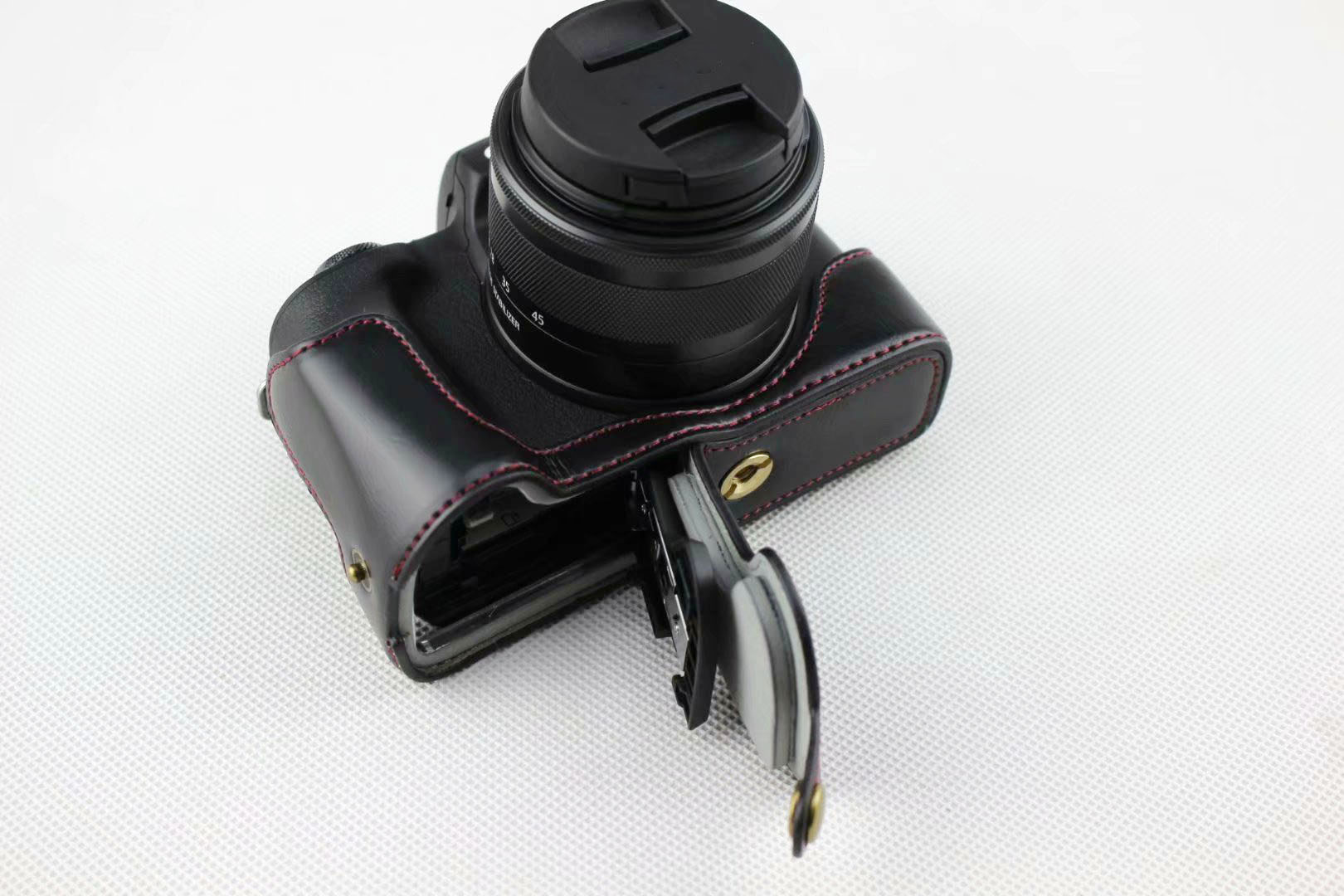 Skórzane etui ochronne na pół  – Canon Camera Eos M50 Mark Ii recenzja i cena